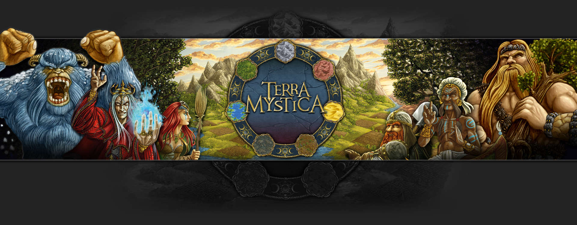 Header image of the board game Terra Mystica 