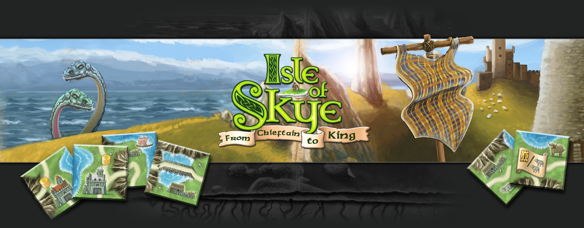 Isle of Skye header image (5 player family strategy game)